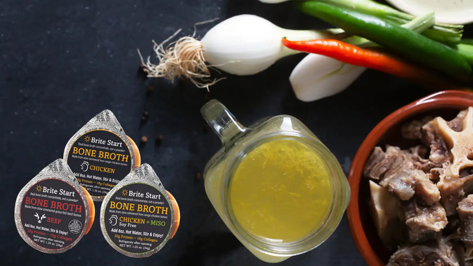 Brite Start’s Concentrate Bone Broth vs. Powder Bone Broth: Which One Is Better?