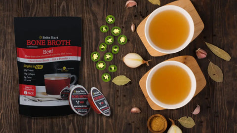 Jalapeno & Sea Salt & Beef Bone Broth: The Ultimate Nutrient-Packed Beverage