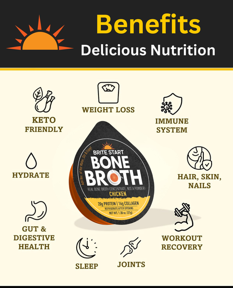 Organic Chicken Bone Broth 30 Pack