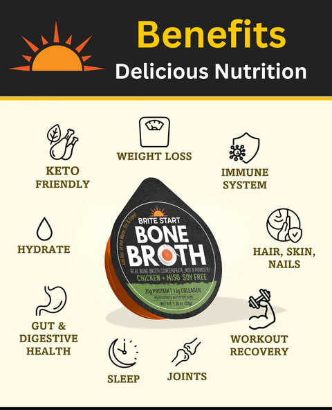 Chicken Miso Bone Broth 12 Pack