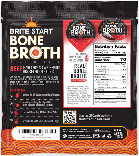 Beef Bone Broth 12 Pack