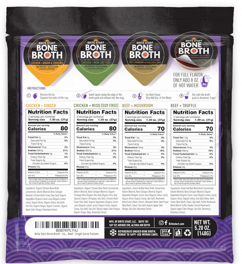 Bone Broth Variety 4 Pack